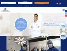 Tablet Screenshot of doctorleonmora.com